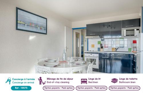 Le Croisic Apartamento | À 200m de la plage, vue mer pour 4