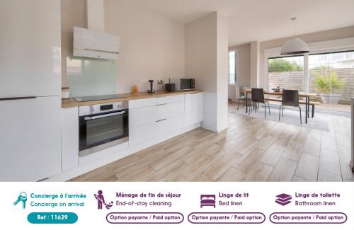 Lanton Casa | À 300m de la plage, maison pour 7 avec piscine