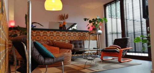 Bouillon Apartamento | À Bouillon, appartement vintage vue sur le château
