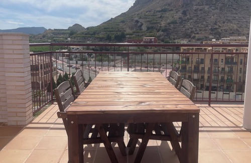 Villanueva del Río Segura Apartamento | Ático con jacuzzi, piscinas, gimnasio y a un paseo del Balneario Archena