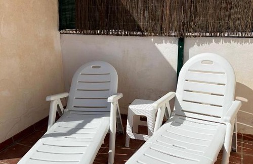 Garrucha Apartamento | Ático con vista mar a 300m de la playa para 6 personas