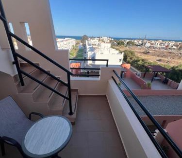 Playa de Vera Apartamento | Ático con vistas al mar y piscina privada