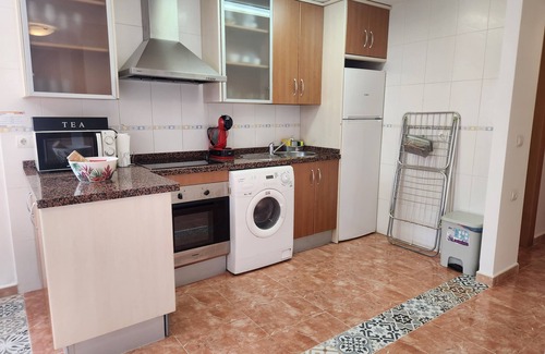 Playa de Vera Apartamento | Ático precioso muy luminoso con piscina privada!