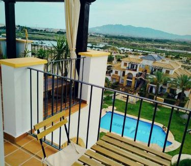 Vera Apartamento | Ático premium con vistas al mar y a la laguna del Salar