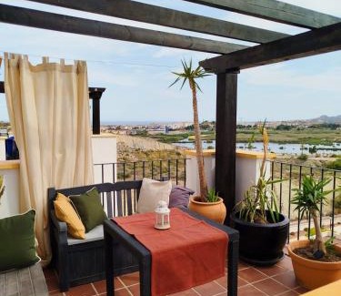 Vera Apartamento | Ático premium con vistas al mar y a la laguna del Salar