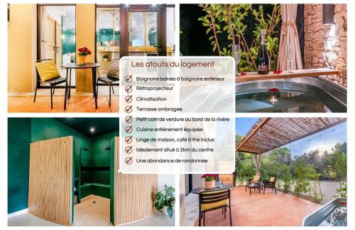 Nyons Apartamento | ÉROS - Loft entier avec Balnéo & Rétroprojecteur