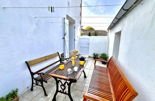 Etel Villa | Étel - Casa 115 m², 5 habitaciones, vista al puerto, 9 pers.