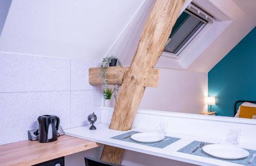 Chalon-sur-Saone Apartamento | Évasion urbaine studio moderne à Chalon - BY PRIMO C0NCIERGERIE