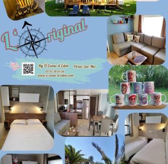 Piriac-sur-Mer Apartamento | Ô Coeur d'Eden ,2 mobilhomes l'Ôriginal et le BÔ'Aime
