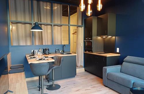 Saint-Lo Apartamento | Ô Valvi : loft avec balnéo, terrasse et parking
