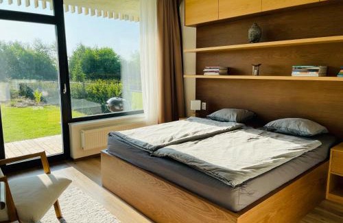 Zadov Apartamento | Šumavský apartmán - Nový komfortní a prostorný, se zahradou