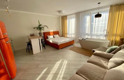 Pozniaky Apartamento | Апартаменти з неймовірною ванною