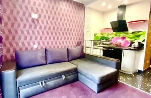 Podilskyj Apartamento | Апартаменты -студия с французским балкончиком