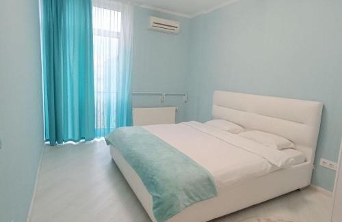 Dniprovs'kyi District Apartamento | Біленька квартира в ЖК Комфорт Таун