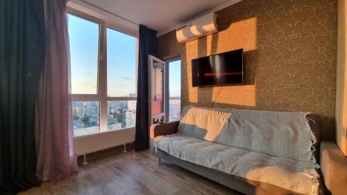 Pozniaky Apartamento | Видові Апартаменти Перший будинок від метро