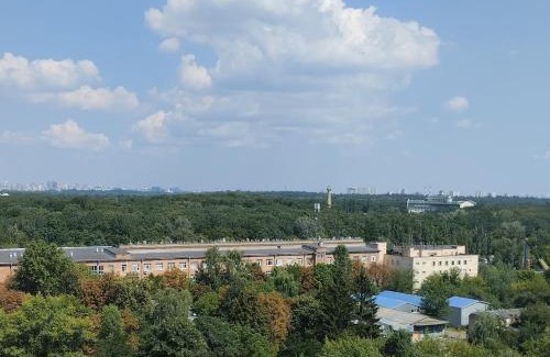Holosiivskyj Apartamento | Номер-студіо "Міні Феофанія" Заболотного 148, Кришталеві Джерела, лікарня, пораненим воїнам -10"