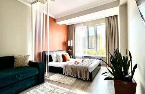 Kazakhstan Apartamento | Просторные двухкомнатные апартаменты Терракота