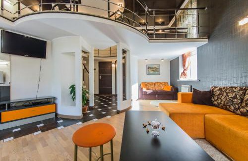 Verkhnie Misto Apartamento | Роскошная двухуровневая квартира, ул. Михайловская