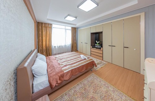 Almaty District Apartamento | Светлые апартаменты в ЖК Хайвил Астана