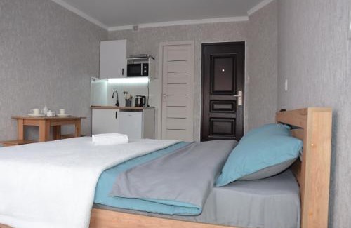 Kaztsik Apartamento | Студия №2 LifeHouseAlmaty в ЖК Теремки-2