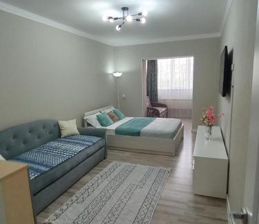 Aktau Apartamento | Уютная двухкомнатная квартира в ЖК ЖЕНИС 16 мкр