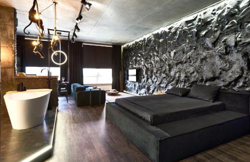 Kyiv Apartamento | ЧЕРНАЯ СКАЛА - 50 м2 улица Жилянская 68 метро Олимпийская - новый дом
