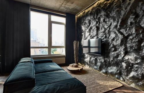 Kyiv Apartamento | ЧЕРНАЯ СКАЛА - 50 м2 улица Жилянская 68 метро Олимпийская - новый дом
