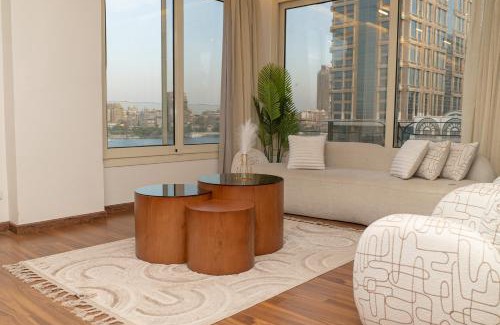 Oula Apartamento | شقة فندقية اطلالة عالنيل بالكامل في قلب القاهرة بجوار الفورسيزون