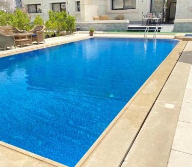 Marina El Alamein Villa | فيلا للإيجار برايفت بول مارينا 5 الساحل الشمالي فيلا 5 غرف نوم مكيف بالكمال فرش فندقي