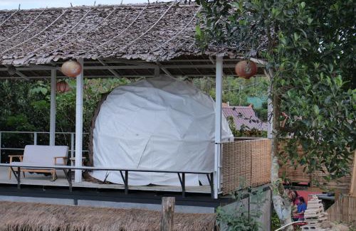 Mok Cham Pae Otro | เห็ดเหลือง แคมป์โซนเต็นท์โดมDome tents Camping Zone Hedreung Rakthai camping