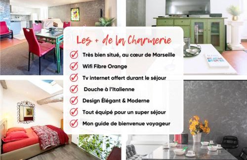 Les Grands Carmes Apartamento | ღ LA CHARMERIE Duplex climatisé à 5min du Vieux Port