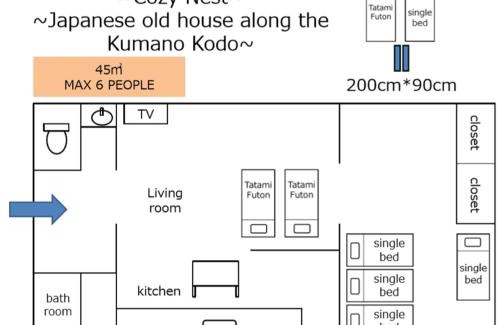 Nachikatsuura Casa | 一棟貸自炊可-CosyNest-世界遺産 熊野古道歩きの拠点-無料Wi-Fi-駐車場2台無料