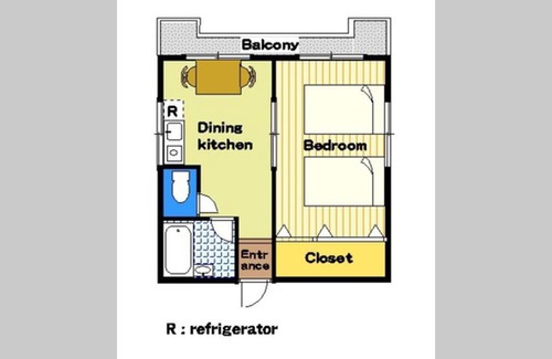 Daito Apartamento | 主要駅まで1分の部屋