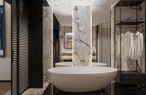 Shizhong District Hotel | 乐山L私汤江景酒店乐山大佛店leshan