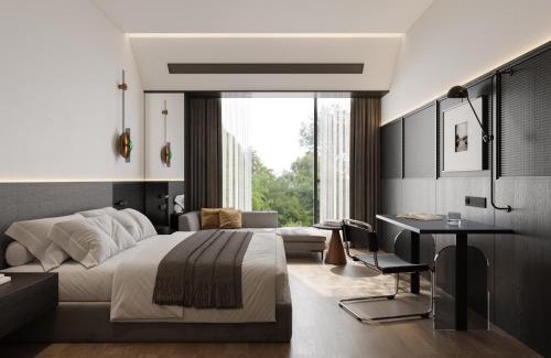 Shizhong District Hotel | 乐山L私汤江景酒店乐山大佛店leshan