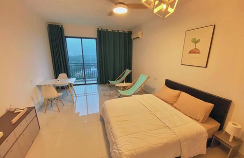 Johor Bahru Apartamento | 夏威夷风格酒店形Hawaii Style Studio Unit