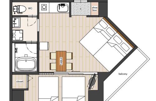 Shikitsuhigashi Apartamento | 大国町・恵美須町駅からすぐのマンション1室/最大8名宿泊可能/新世界が徒歩圏内!