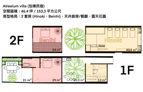 West Central District Casa | 天井 樹 villa 包棟民宿 Atreeium villa
