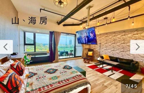 Toucheng Apartamento | 宜蘭頭城A Happy Birthday 私人溫泉 海景 蘭陽夜景大陽台無邊際泳池