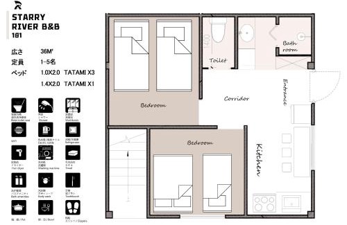 Joto Apartamento | 星宿川-花の宿101