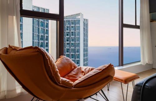 Hainan Apartamento | 来咖民宿酒店海口保利中央海岸店