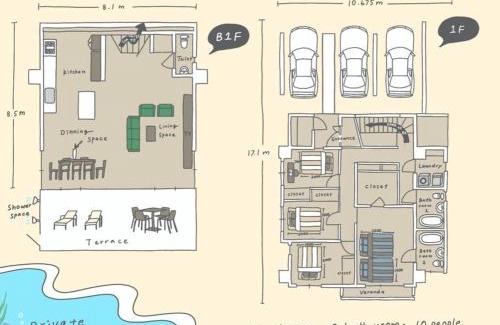Higashionna Villa | 海の見える一軒家貸し切り！海と調和するお洒落なインテリア！オシャンビューハウスで忘られない経験を。