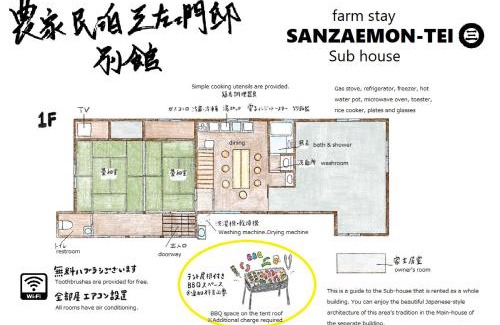 Imazu Casa | 農家のお宿三左衛門邸 別館 1日1組一棟貸切