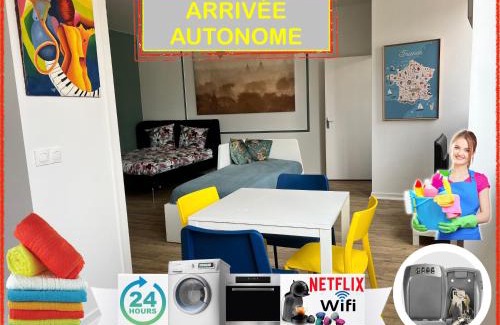 Cret de Roc Apartamento | 011 CHIC & COSY STUDIO 40m2 HYPERCENTRE WIFI SMART TV NETFLIX