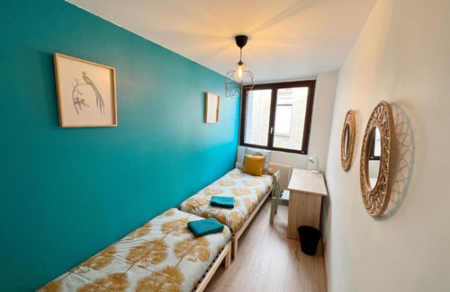 Cret de Roc Apartamento | 016 CHIC & COSY GRAND APPART MODERNE 65m2 HYPERCENTRE WIFI SMART TV NETFLIX