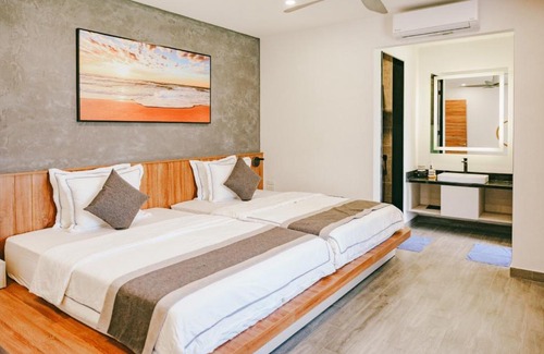 Phuoc Thuan Apartamento | 04-Biệt thự cao cấp Hồ Tràm-3BR SUPER KINGS, Hồ bơi to,BBQ, cầu ra ngắm biển