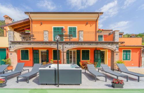 Casarza Ligure Apartamento | 044b - Villetta Moderna 01-24D con VASCA IDROMASSAGGIO in giardino, solo 15 minuti dal Mare e Spiaggia - Posto Auto GRATUITO
