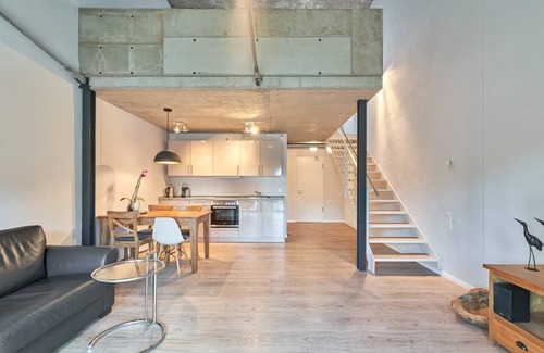 Wessendorf Apartamento | 08-ferienwohnung 8, 61 qm, Schlafgalerie, Wohnküche, Dusche/wc