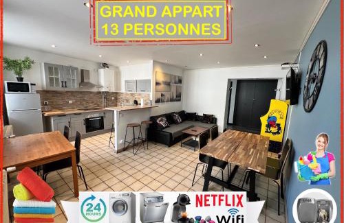 Cret de Roc Apartamento | 09 CHIC & COSY GRAND APPART 4 PIECES 75m2 HYPERCENTRE WIFI SMART TV NETFLIX