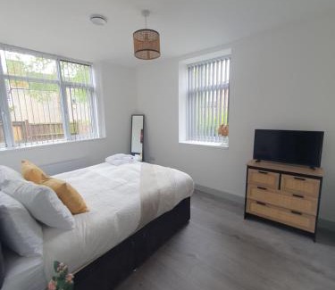 Desborough Apartamento | 1 & 2 Bed Apartments - Desborough, Kettering, Sleeps Upto 2 & 3, Free Parking, Family, Relocation, WIFI, Gateway